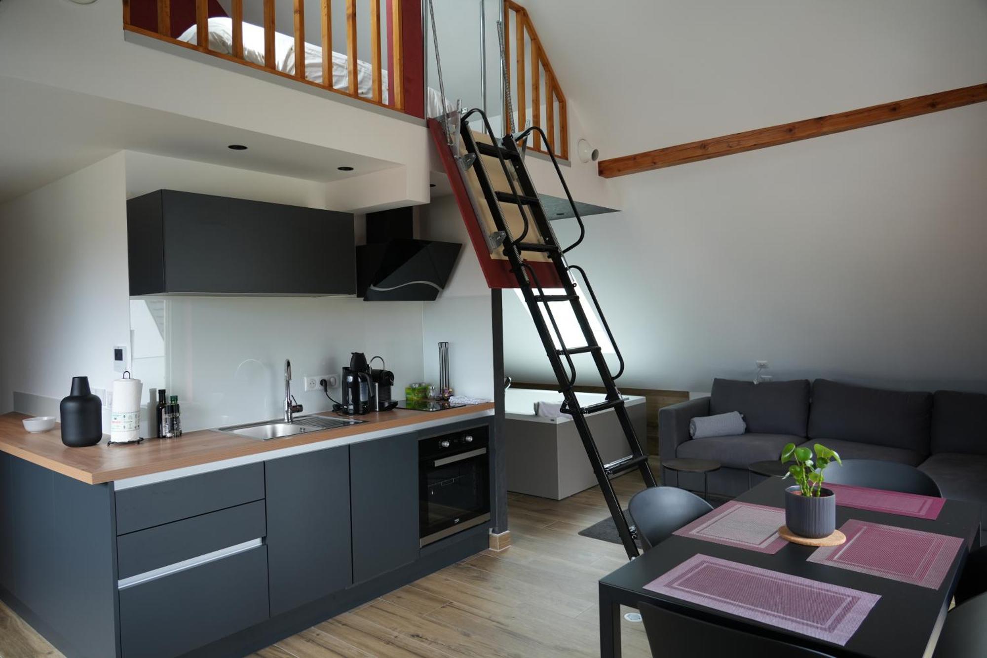 Gite Spa L'Atelier Emile - Spa Privatif - 5 Min Colmar Sainte-Croix-en-Plaine Стая снимка